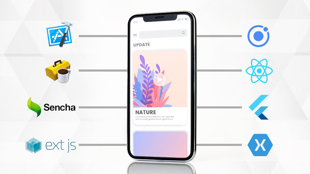 Different frameworks for iOS app development
