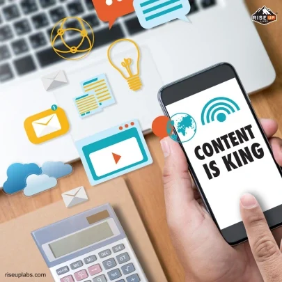 Routine Content Updates Services by website maintenance company Riseup Labs