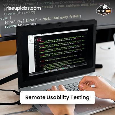 Remote Usability Testing Services